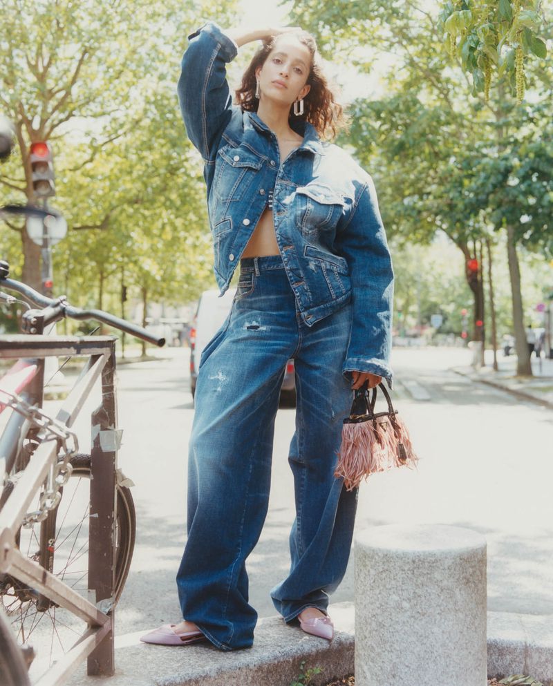 Miss Blue Jean (Vogue France)