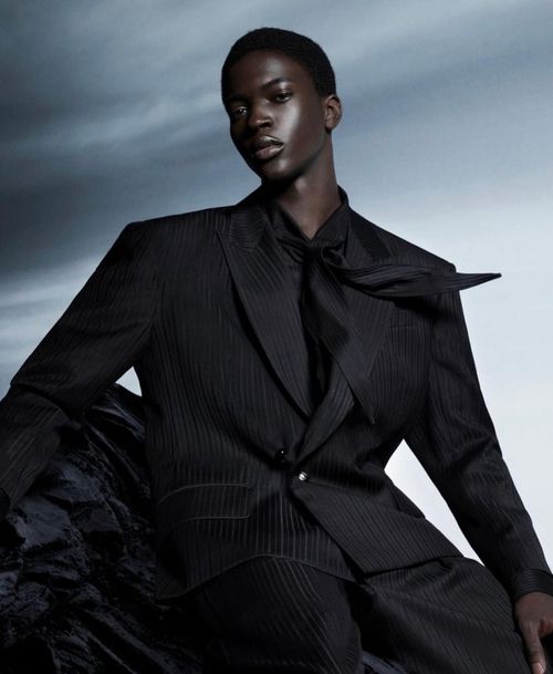 Limamu Mbaye - Emporio Armani F/W 2024 Campaign