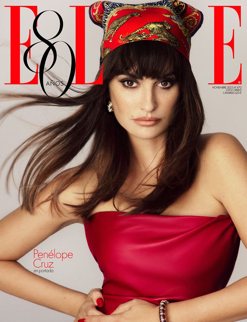 Elle Spain November 2025 Covers: #ELLE80aniversario (Elle Spain)