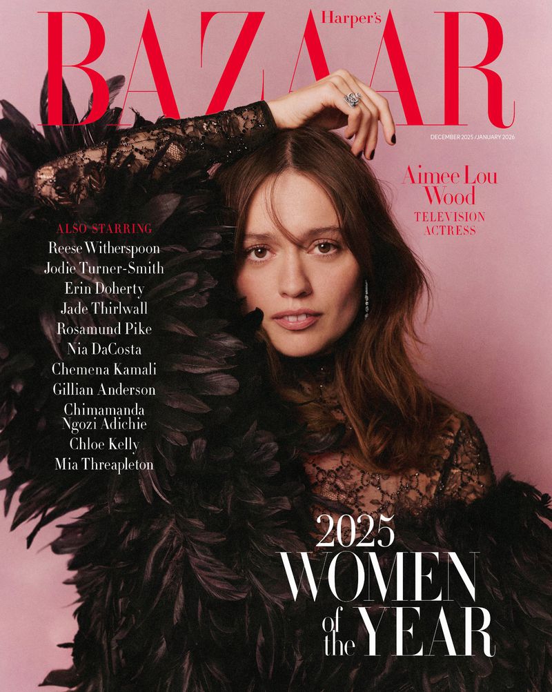 Harper's Bazaar UK December 2025/January 2026 Covers (Harper's