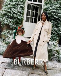 Naomi Campbell - Burberry Holiday 2025 Campaign