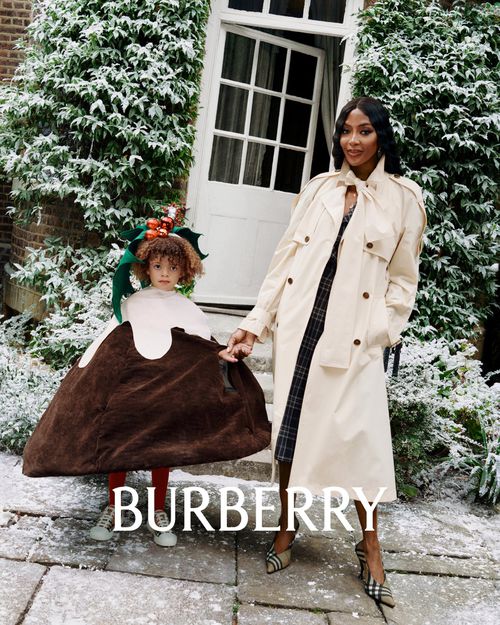 Naomi Campbell - Burberry Holiday 2025 Campaign