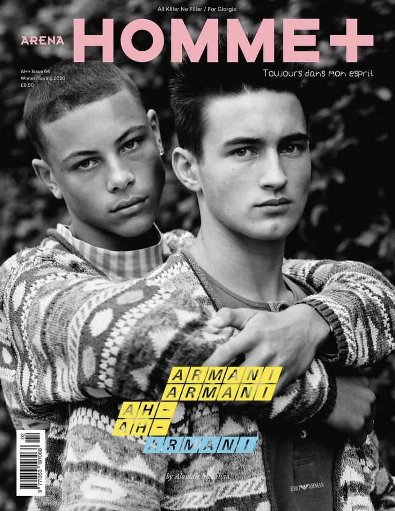 Arena Homme + #64 Winter 2025/Spring 2026 Covers (Arena Homme +)