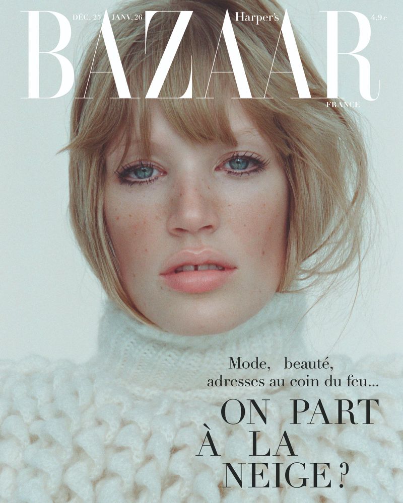 Harper's Bazaar France Dec. 2025 / Jan. 2026 Cover (Harper's