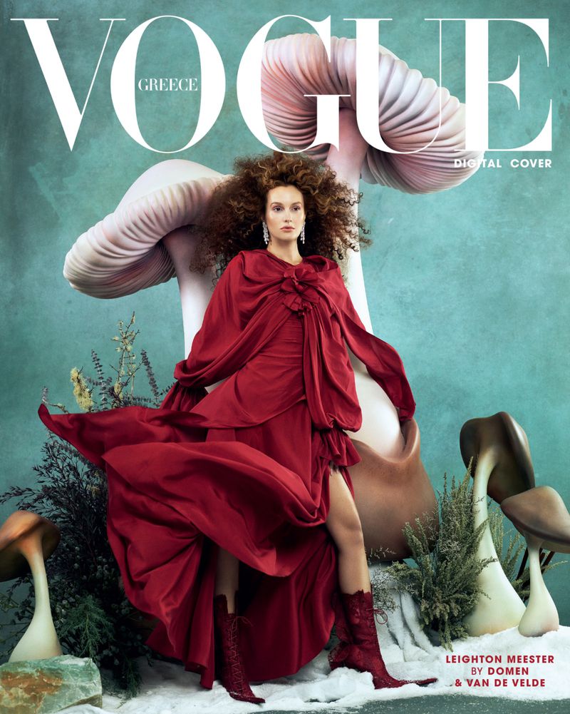 Vogue Greece December 2025 Cover (Vogue Greece)