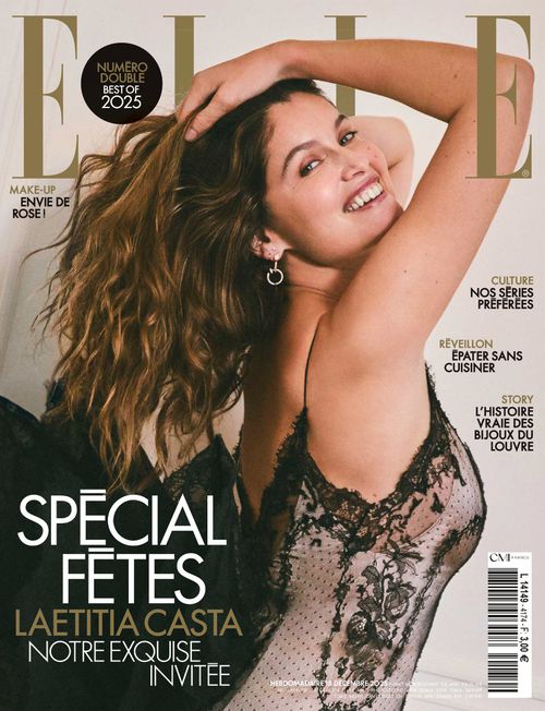 Laetitia Casta - Elle France 12/18/2025 Cover