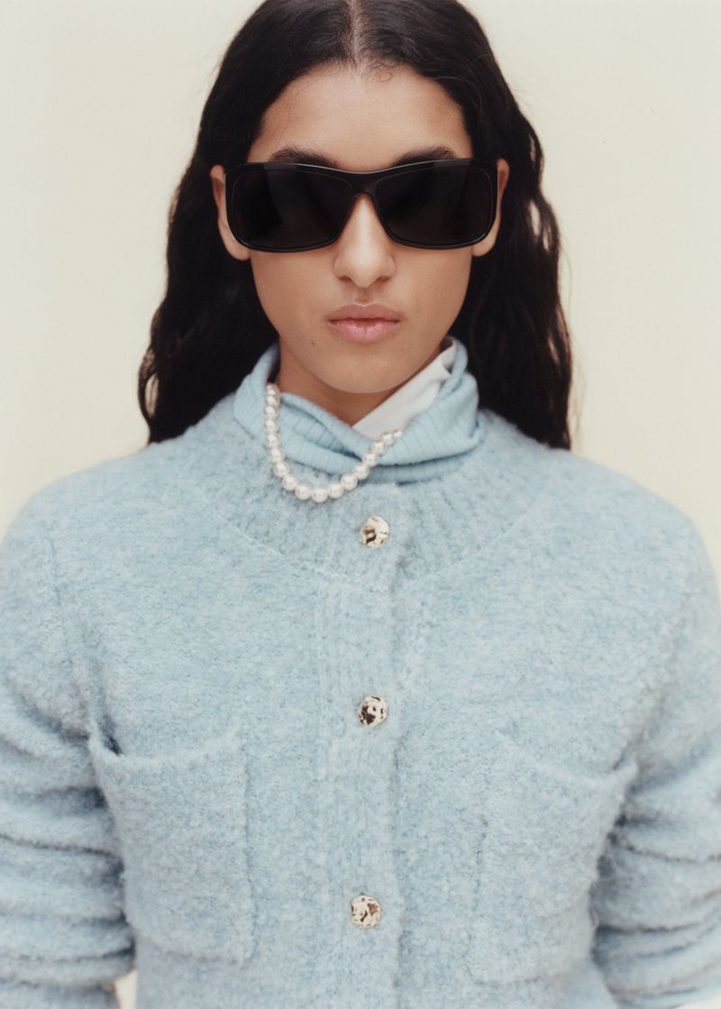 blue knits (Mango)