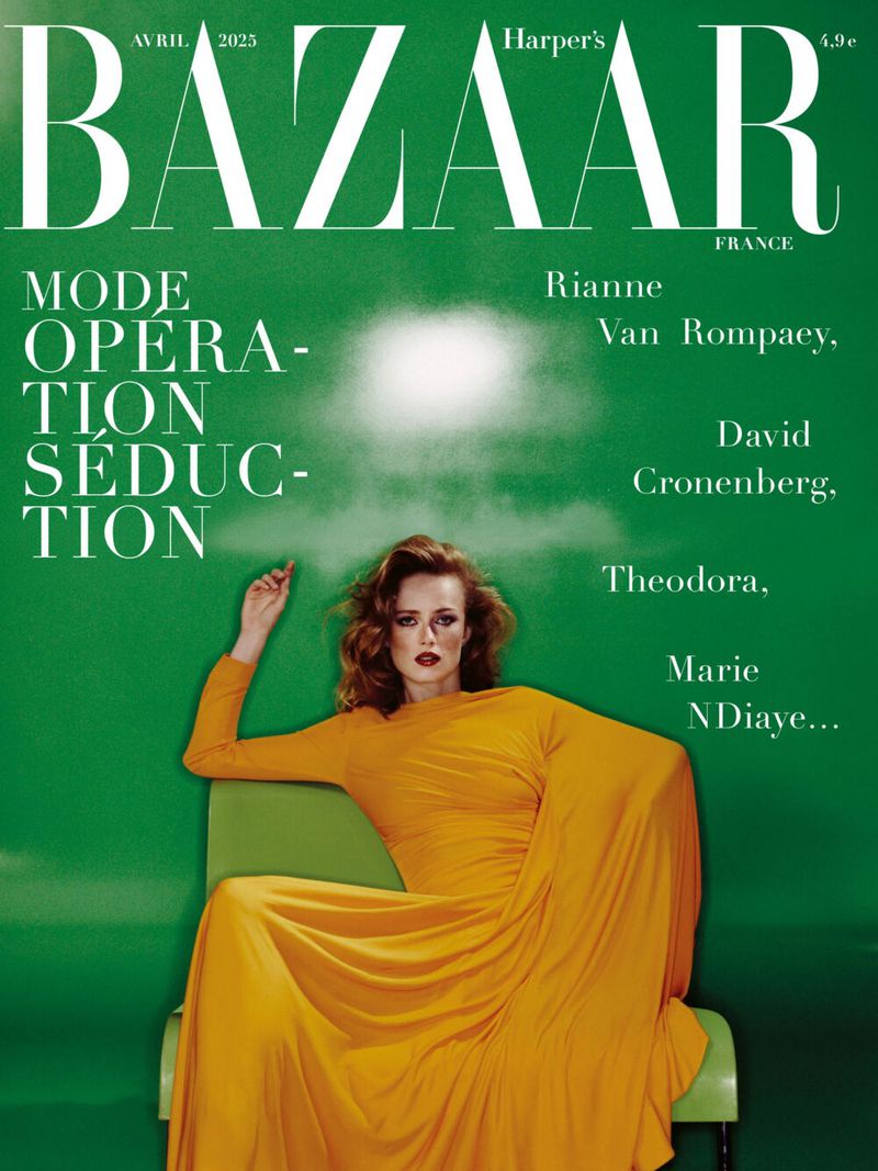 Harper's Bazaar France April 2025 Cover (Harper's Bazaar France)