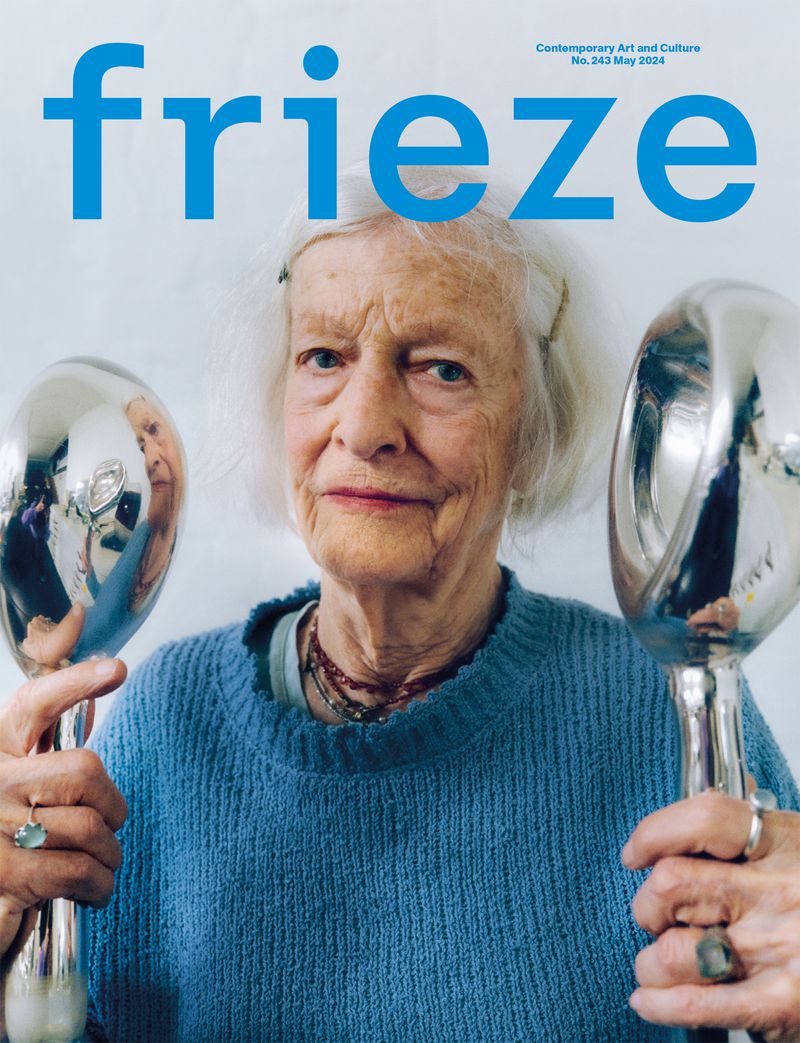 Frieze Magazine May 2024 Cover: Joan Jonas (Frieze Magazine)
