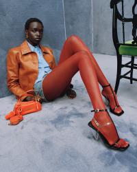 Nyajuok G - Versace S/S 25 by Zoe Ghertner