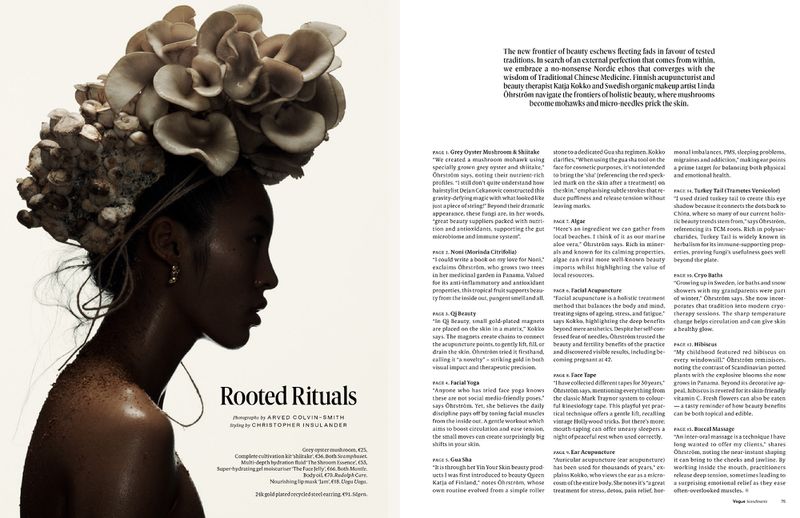 Rooted Rituals Model Rooted Rituals (Vogue Scandinavia)