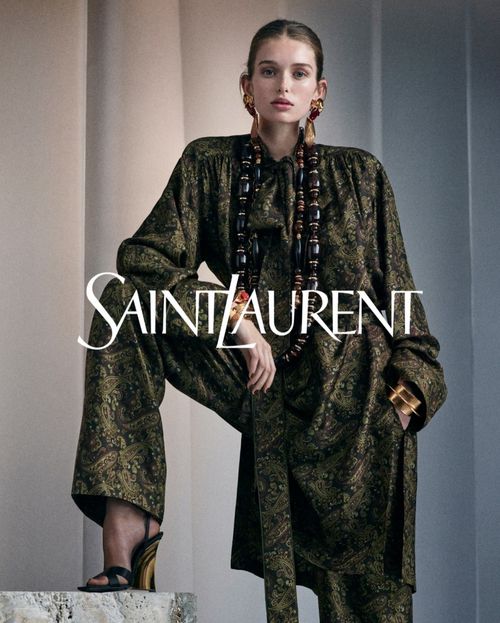 Stella Hanan - Saint Laurent Summer 2025 Lookbook