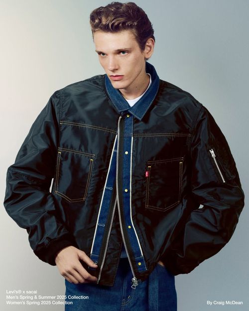 Chandler Frye - Levi's x Sacai Spring 2025 Campaign