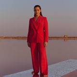 マリナスポーツ MARINA RINALDI ポンチョ ベロア イタリヤ製 Marina Rinaldi S/S 25 (Marina Rinaldi)