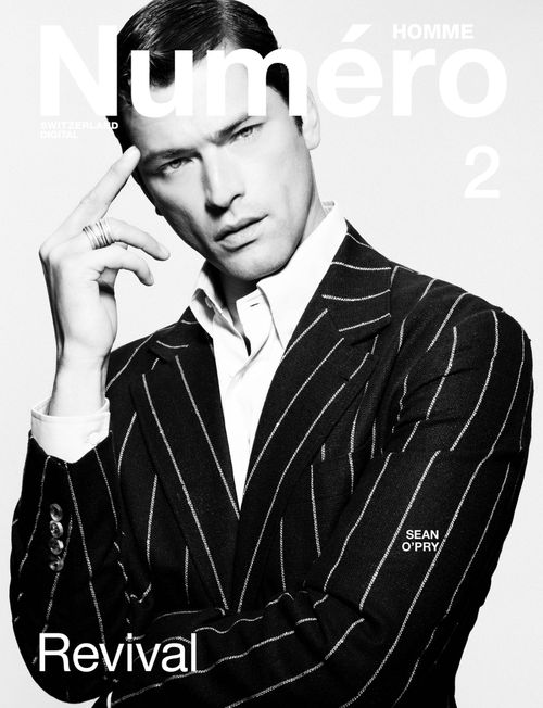 Sean O'Pry - Numéro Homme Switzerland June 2025 Digital Covers
