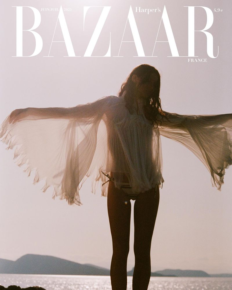 女性情報誌 Harper's BAZAAR France June/July 2025 Rebecca Leigh Longendyke Harper's Bazaar France June July