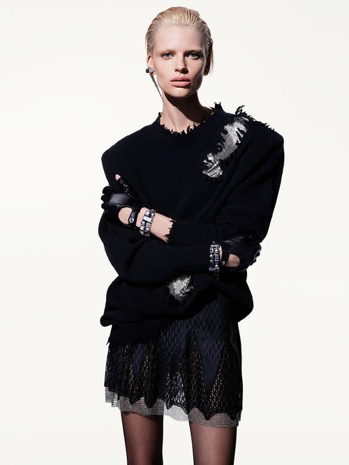 Mila van Eeten - Versace F/W 2025 Campaign by Mert and Marcus