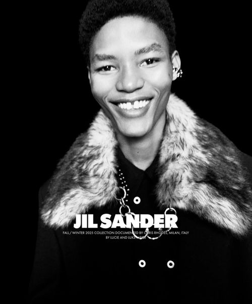 Lebo Malope - Jil Sander F/W 2025 Collection