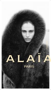 Nastassia Legrand - Alaïa Summer/Fall 2025 Campaign
