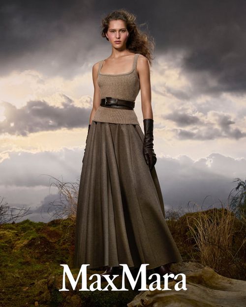 Angelina Kendall - Max Mara F/W 2025 Campaign