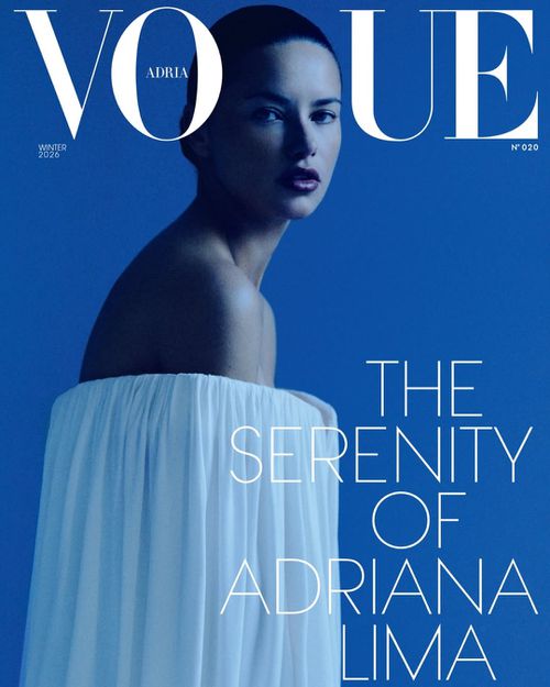 Adriana Lima - Vogue Adria Winter 2026 Cover