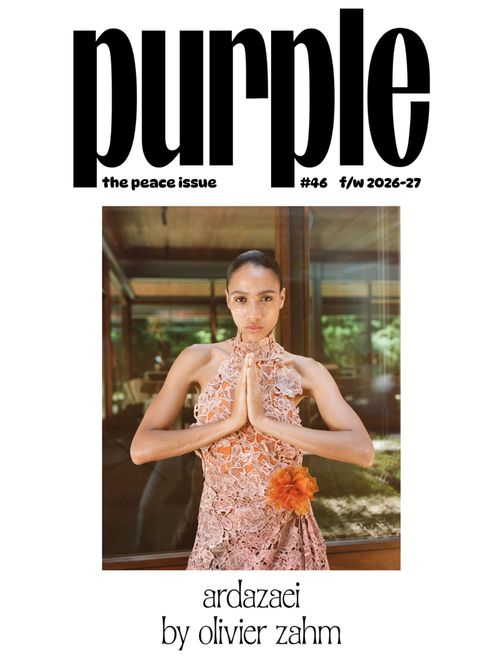 Mauria Caetano - Purple Magazine #46 Fall/Winter 2026 Covers