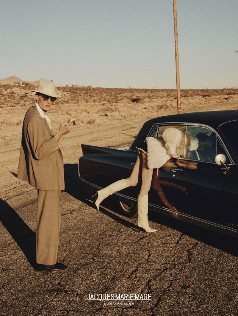 Cracked Actor S/S 26 Lookbook (Jacques Marie Mage)