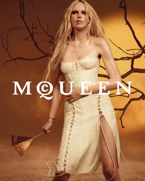 Alex Consani - McQueen S/S 2026 Campaign
