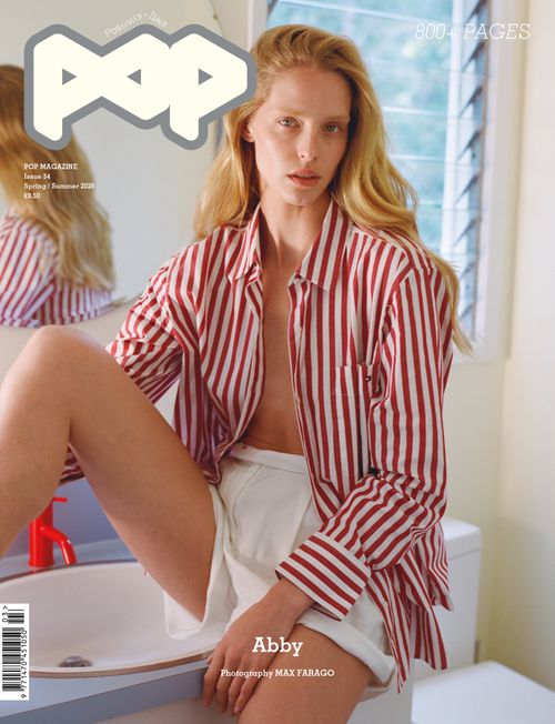 Abby Champion - Pop Magazine #54 Spring/Summer 2026 Covers