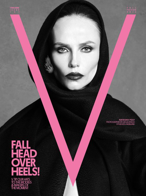 Natasha Poly - V Magazine #161 Fall Preview 2026 Covers