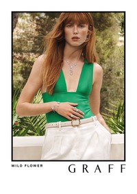 Graff Wild Flower Jewelry 2024 Campaign