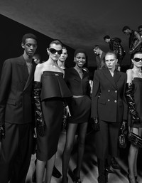 VERSACE FALL/WINTER 2023 - Backstage Show