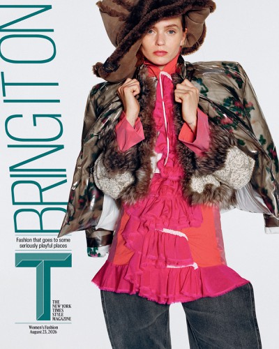 T: The New York Times Style Magazine 08/23/2026 Cover