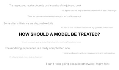 How should a model be treated?