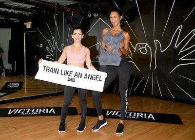 Victoria's Secret Fav Lais Ribeiro Trains Like An Angel