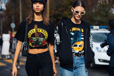 See what the models are wearing off duty in Paris