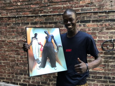 Alpha Dia shot with Tim Walker and has a Pirelli Calendar to prove it