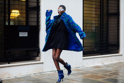 See what the models are wearing off duty during Paris Couture Week