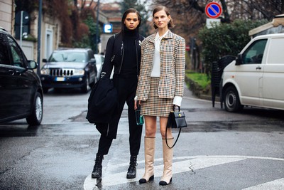 [Update] See what the models are wearing off-duty in Milan!
