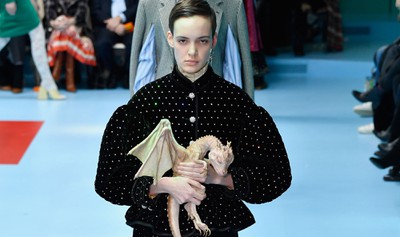 This Model Was the Mother Of Dragons At Gucci