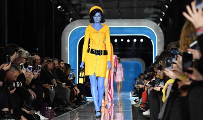 Moschino Had Bare Painted Ladies