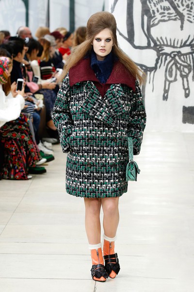 That was a special maiden walk for Callie Dixon at Miu Miu