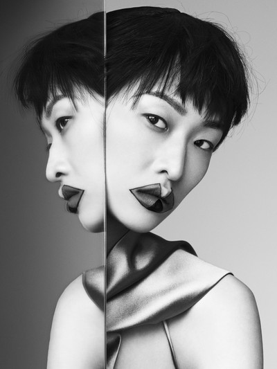 Beauty Gets Childlike with Lips That Cross The Line