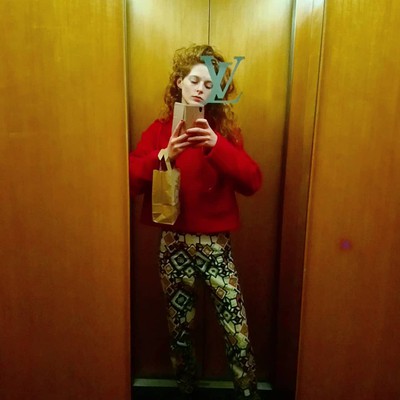 Amongst Joan Miró sculptures, the Coddington-esque redhead who opened Louis Vuitton