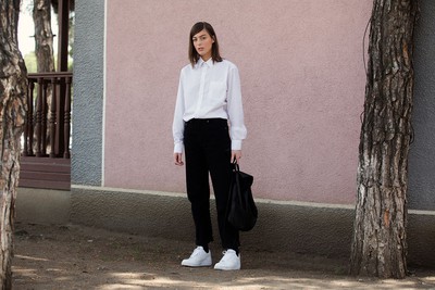 See what the models are wearing off-duty in Tbilisi!