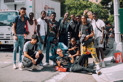 See what the models are wearing off-duty during NYFWM!