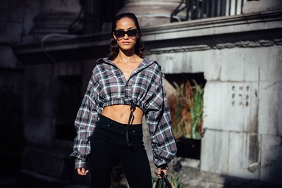 See what the models are wearing off-duty during London Fashion Week!