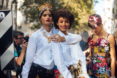 See what the models are wearing off-duty during Milan Fashion Week! Pt.2