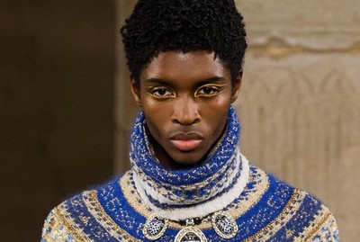 This Male Model Has Made History at Chanel
