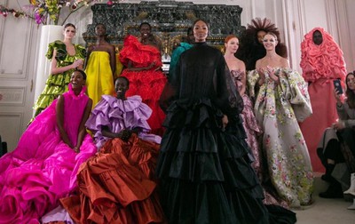 Valentino Delivers a Diversely Sentimental Collection